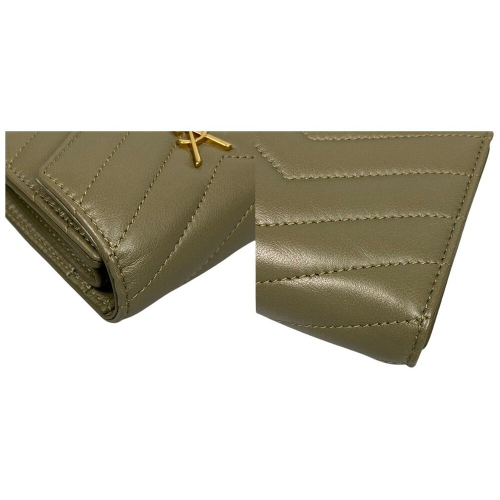 Saint Laurent Monogram YSL Cass Andra Multi Wallet Trifold - Picture 8 of 10